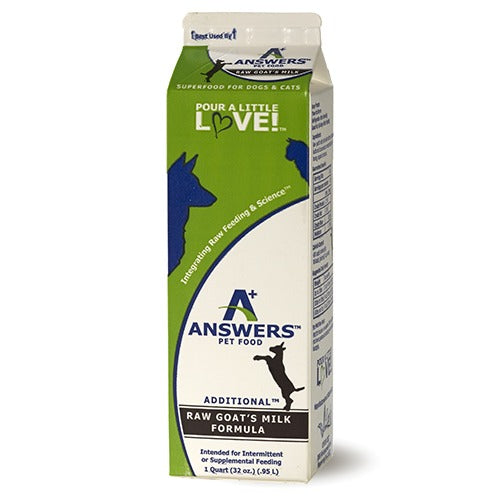 ANSWERS GOATS MILK 1 QUART