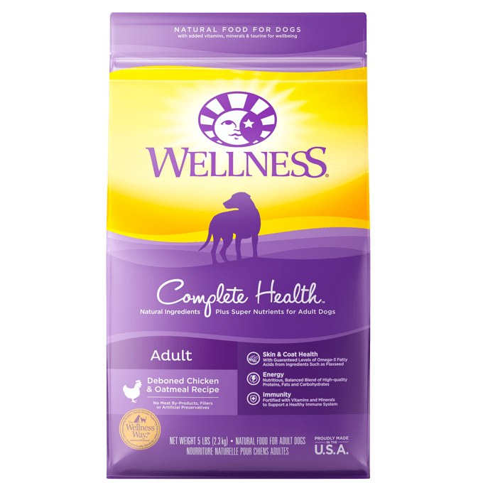 WELLNESS ADULT CH OATMEAL 26#